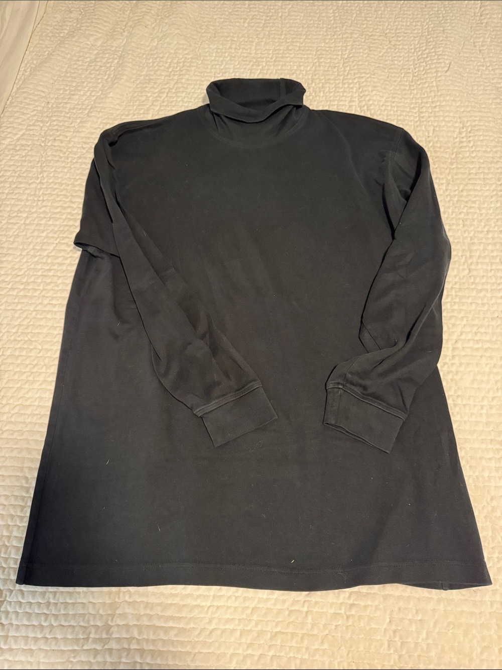 Pebble Beach Black Turtleneck Sweater